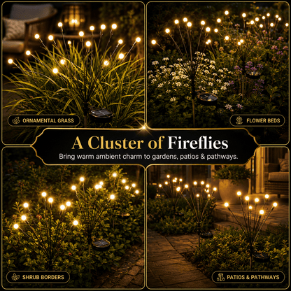🔥Last Day 49% OFF- Solar Powered Firefly Garden Light🔥