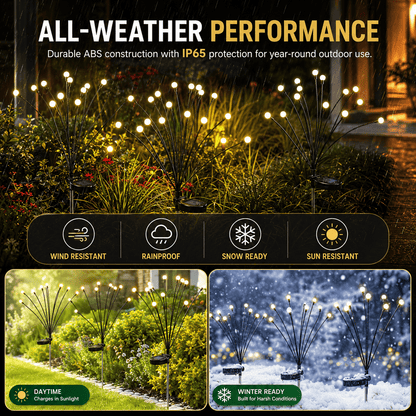 🔥Last Day 49% OFF- Solar Powered Firefly Garden Light🔥