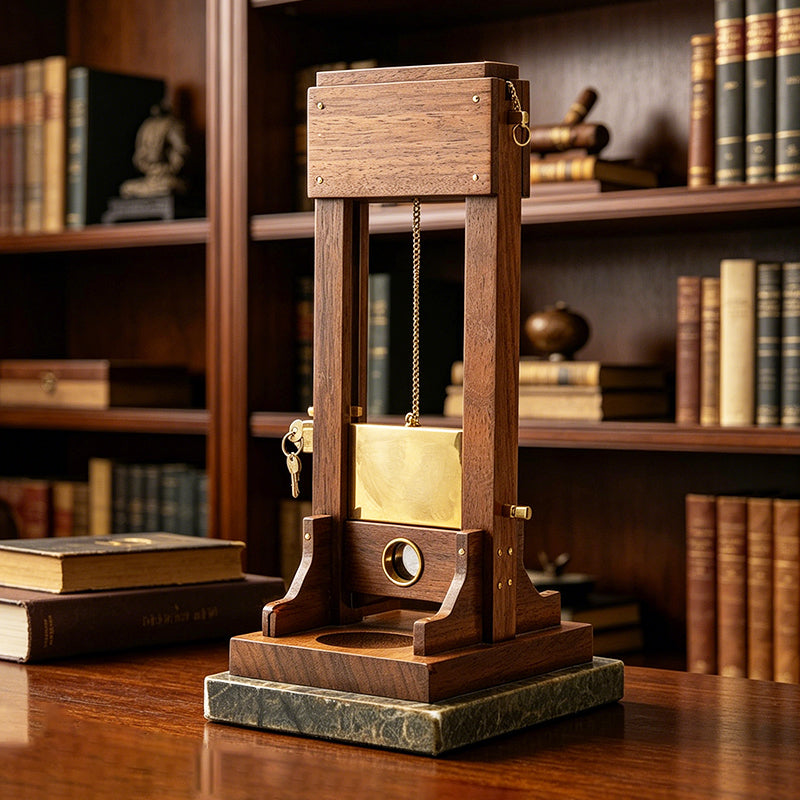 Luxury Desktop Cigar Cutter | Unique Guillotine Style Trimmer