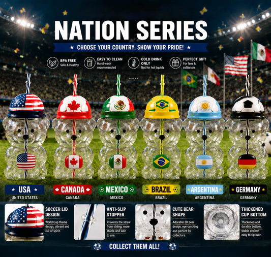 🔥2026 Global Football Celebration Bear Cup