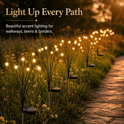 🔥Last Day 49% OFF- Solar Powered Firefly Garden Light🔥