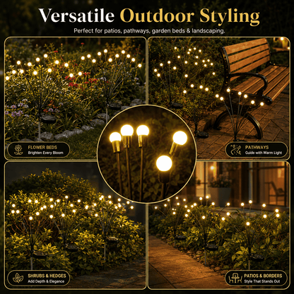 🔥Last Day 49% OFF- Solar Powered Firefly Garden Light🔥