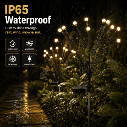 🔥Last Day 49% OFF- Solar Powered Firefly Garden Light🔥