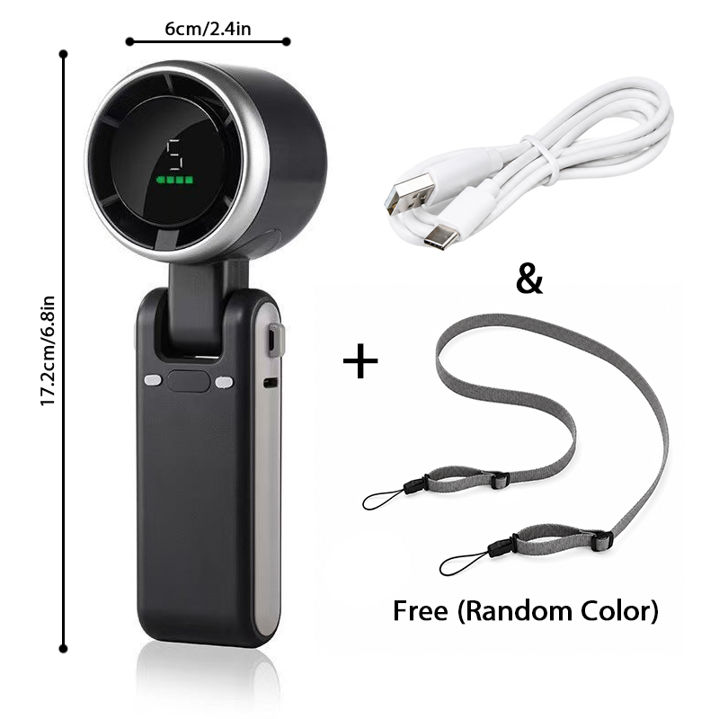 🔥Beat the Heat Anywhere with the Powerful 3-In-1 Mini Turbo Fan