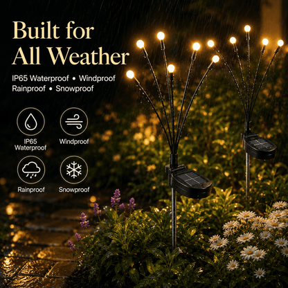 🔥Last Day 49% OFF- Solar Powered Firefly Garden Light🔥