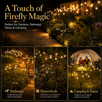 🔥Last Day 49% OFF- Solar Powered Firefly Garden Light🔥