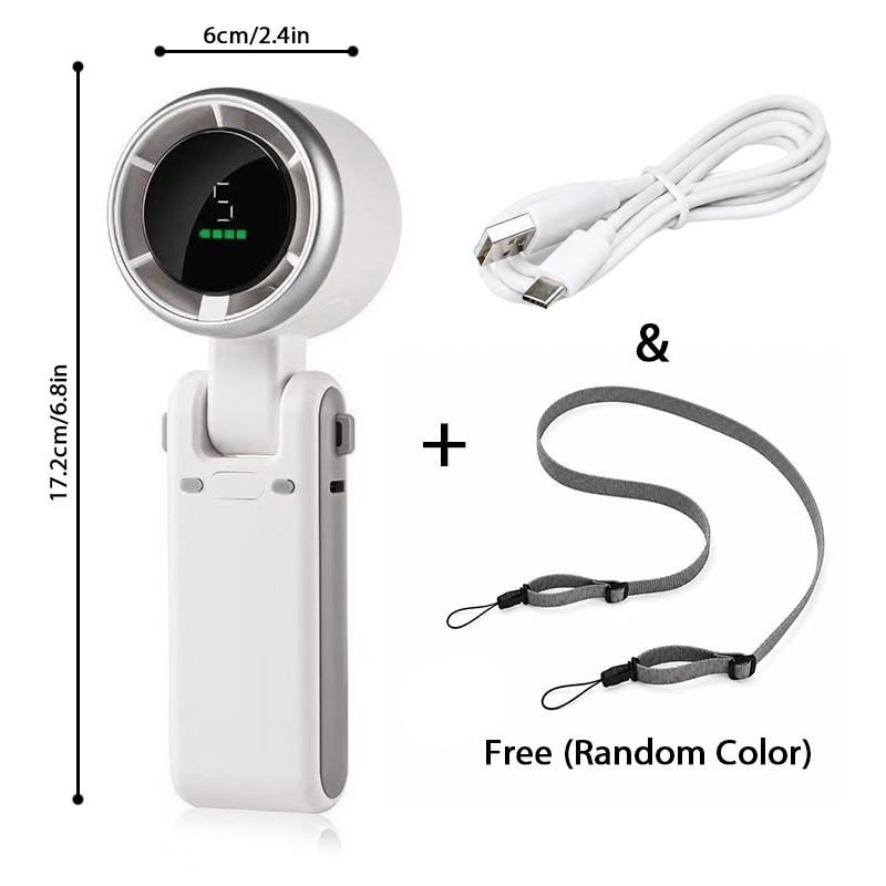 🔥Beat the Heat Anywhere with the Powerful 3-In-1 Mini Turbo Fan