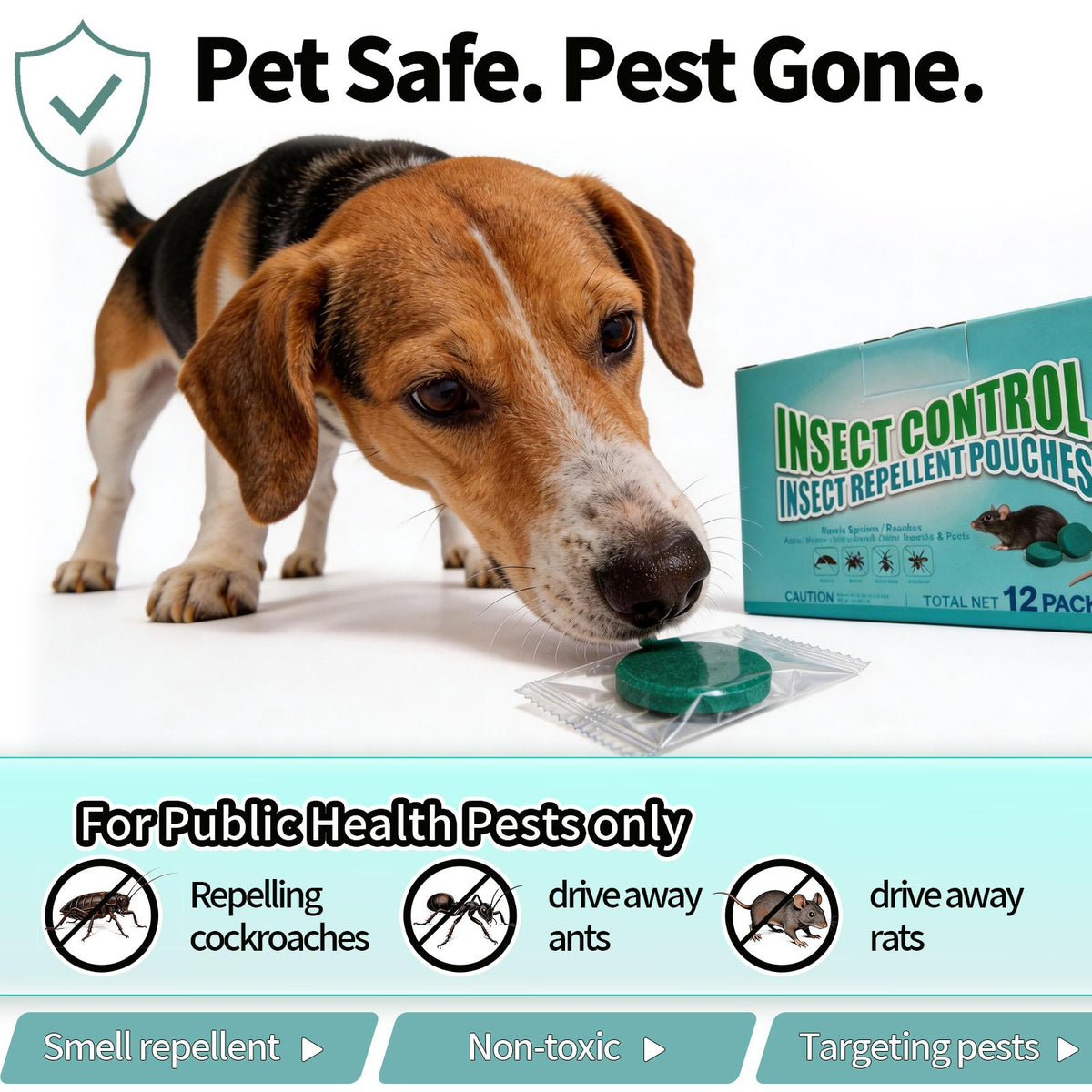 ✨12 Pack Rodent Repellent Balls – Natural Mouse & Rat Deterrent for Home, Kitchen, Garage, Pantry & Storage Areas 🐭