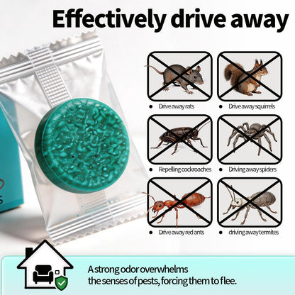 ✨12 Pack Rodent Repellent Balls – Natural Mouse & Rat Deterrent for Home, Kitchen, Garage, Pantry & Storage Areas 🐭