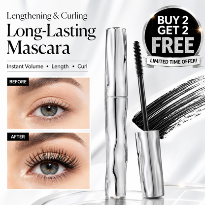 LAST DAY - BUY 1 GET 1 FREE💜Waterproof Curling & Lengthening Mascara