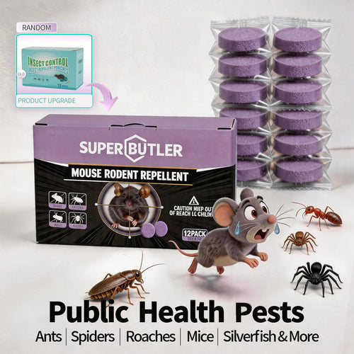 ✨12 Pack Rodent Repellent Balls – Natural Mouse & Rat Deterrent for Home, Kitchen, Garage, Pantry & Storage Areas 🐭