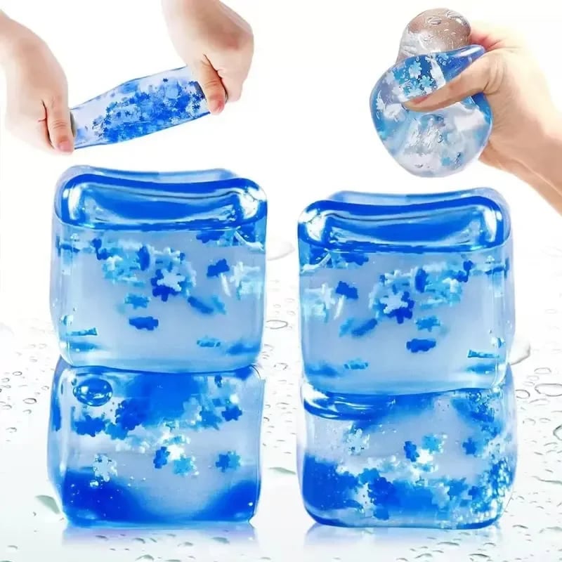 🧈8-Piece Set Mystery Squishy Box Malt Sugar Stress Relief Fidget Toys