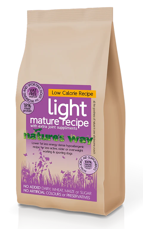 Nature's Way Mature and Light Recipe Chicken & Rice 12kg